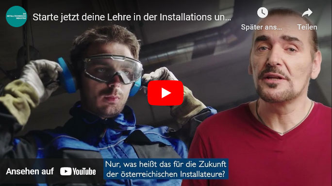 Infovideo zu Zukunftsbranche Technische Gebäudeausrüster - öffnet in neuem Fensterauf YouTube